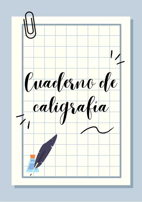 Cuaderno de caligrafía para preadolescentes Tomo 1