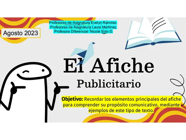 el afiche