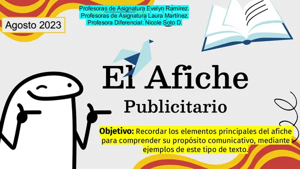 el afiche