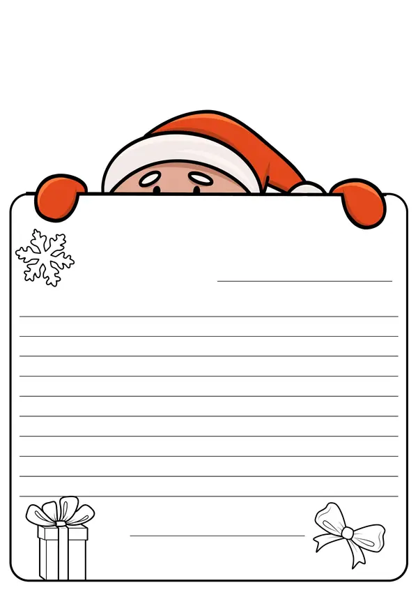 📚 Moldes de Cartas Educativas para la Navidad 🎄