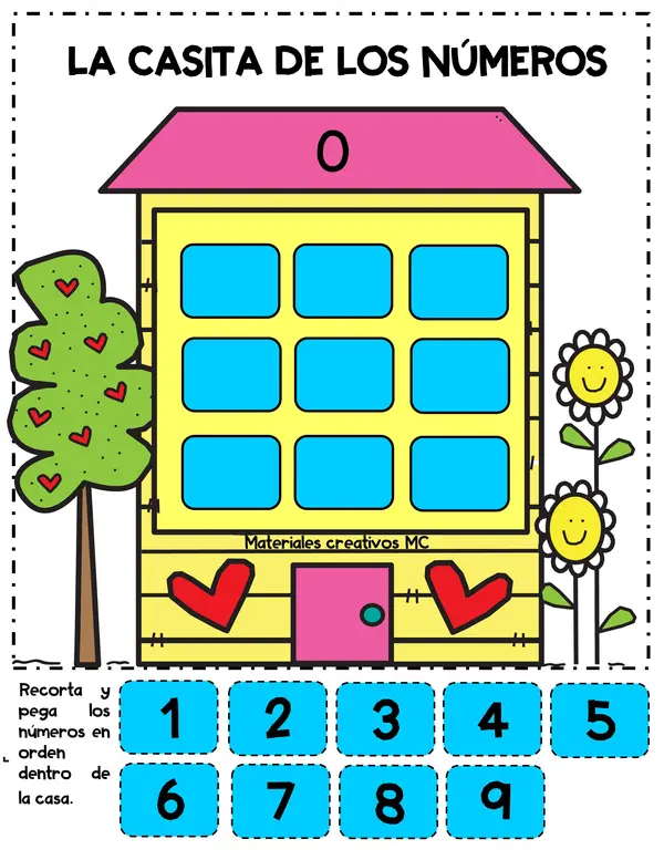 LA CASITA DE LOS NÚMEROS 