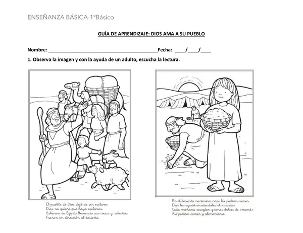 Guía de aprendizaje: Dios ama a su pueblo