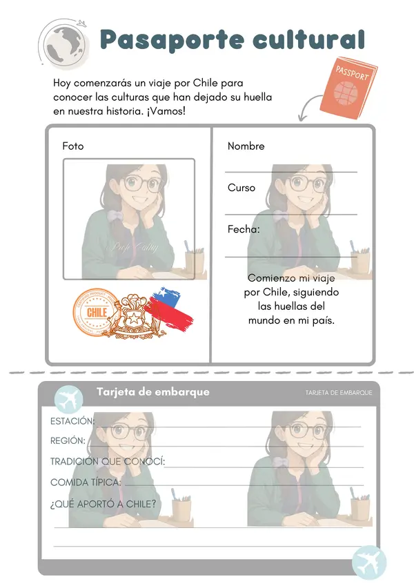“CHILE UNA SOCIEDAD MESTIZA Y MULTICULTURAL”