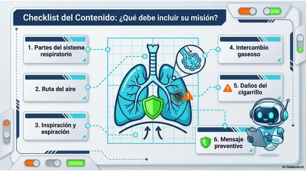 Clase 15 Ciencias Naturales 5° Básico | Ensayamos la Exposición del Sistema Respiratorio OA3 OA6 OA7