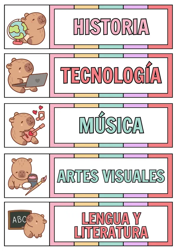 eTIQUETAS CAPIBARA NO EDITABLES