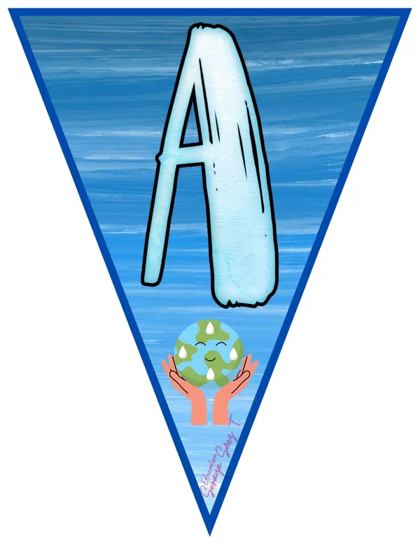 Banderín Día del Agua