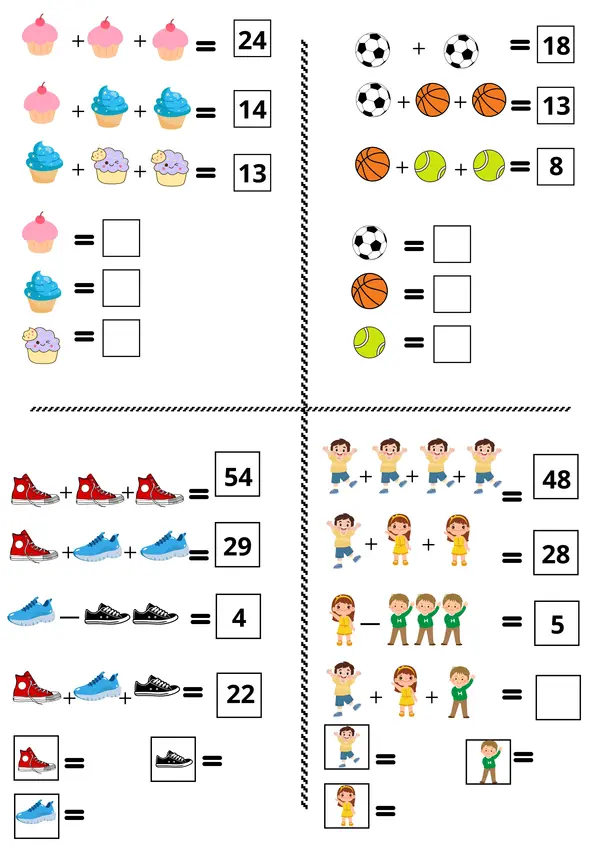 Ejercicios de lenguaje algebraico