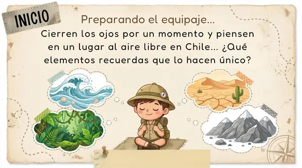 Clase 8 Leccion 2 Unidad 1 "Cómo voy" ¿Cómo son los paisajes de Chile? 2° Básico