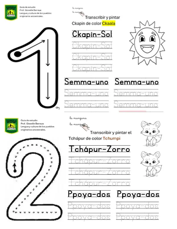 Números en Ckunza