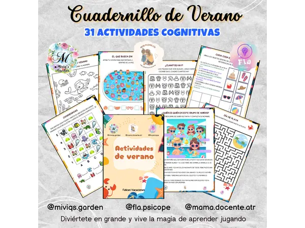 Cuadernillo de Verano (31 Actividades)