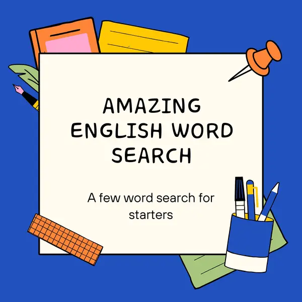 Amazing english word search
