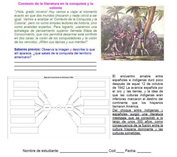 09M1SEM3 - Contexto de la literatura en la conquista y la colonia