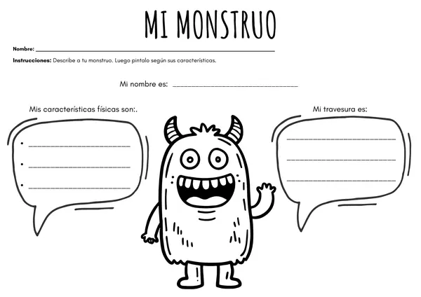 Actividad para describir