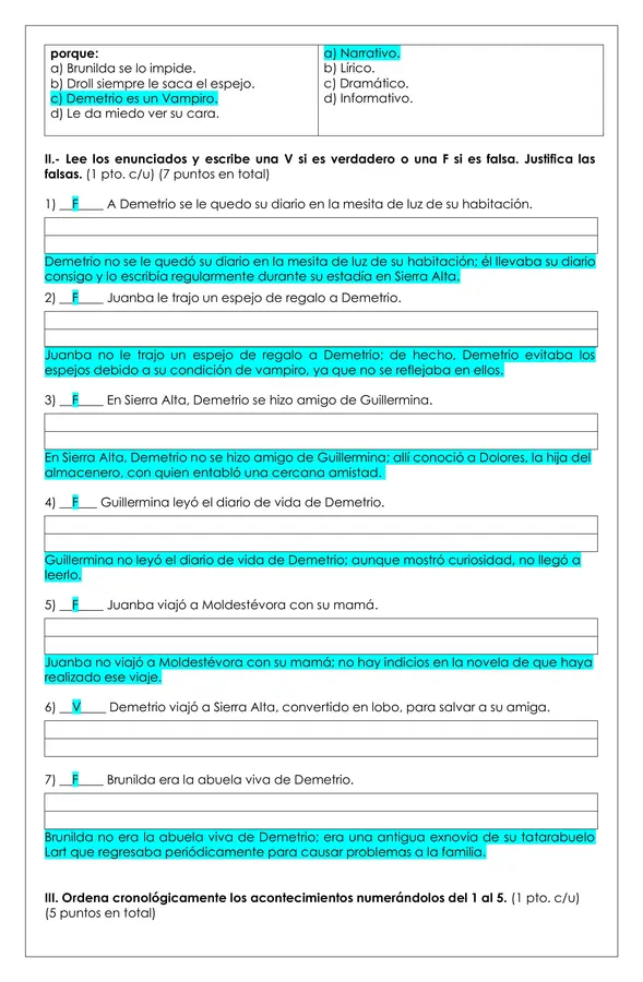 Prueba Lectura - ¿Qué esconde Demetrio Latov?