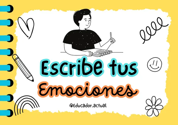 Cuadernillo: Escribe tus emociones