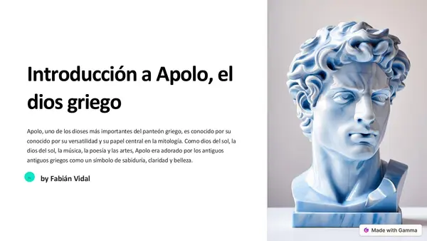 Dios griego - Apolo