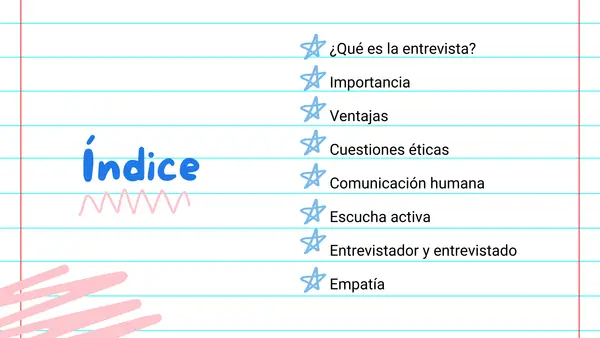Entrevista Motivacional/Psicológica
