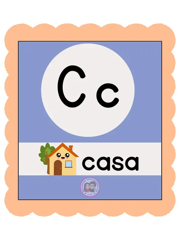 Abecedario letra imprenta