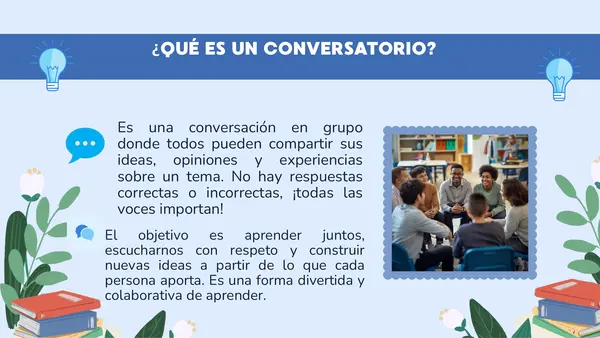 LA ULTIMA HOJA -  CONVERSATORIO - OCTAVO