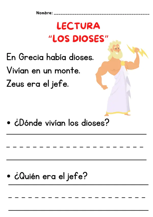 Material de adaptación curricular: La Antigua Grecia"
