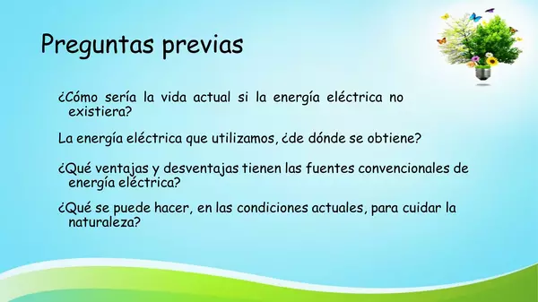 Importancia de la energía eléctrica