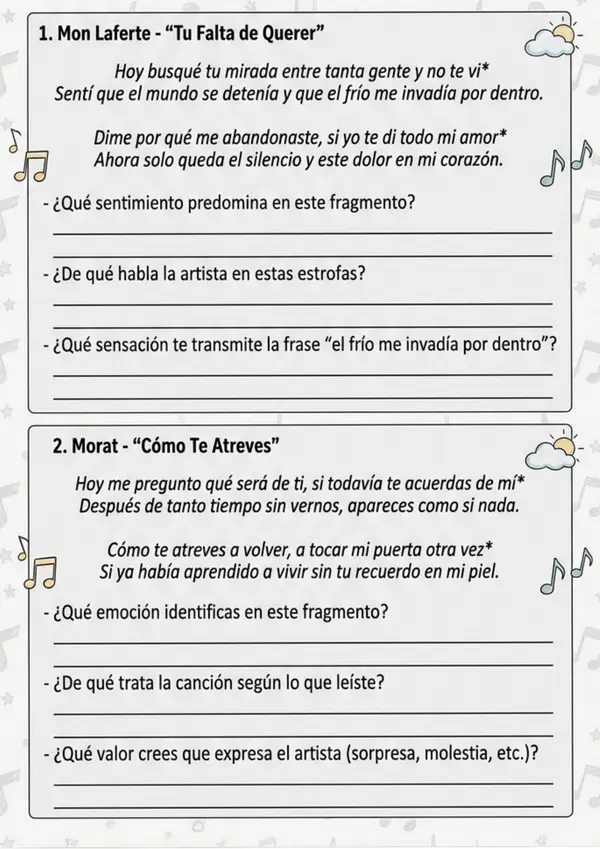 Música y emociones 