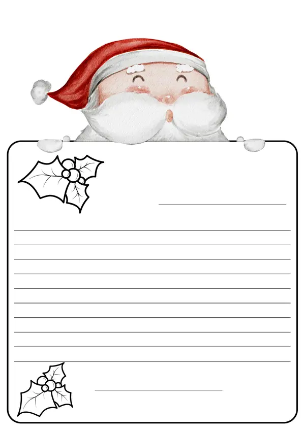 📚 Moldes de Cartas Educativas para la Navidad 🎄