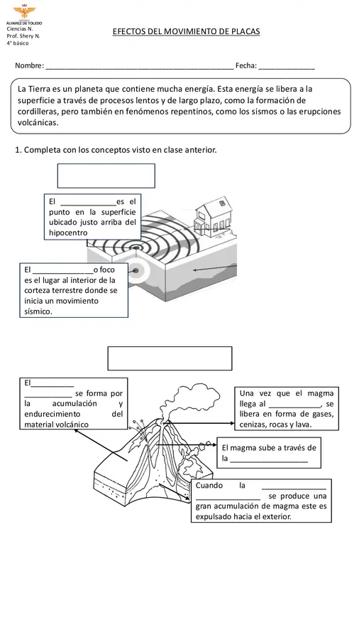 Efecto de movimiento de placas