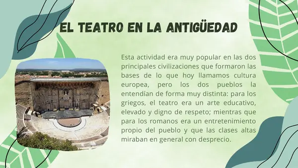 La función del teatro