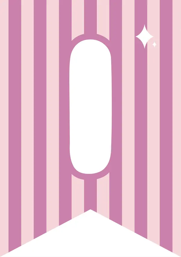 Banderines "bienvenidos"