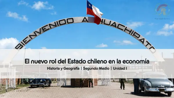 El nuevo rol del Estado chileno en la economía | Segundo medio