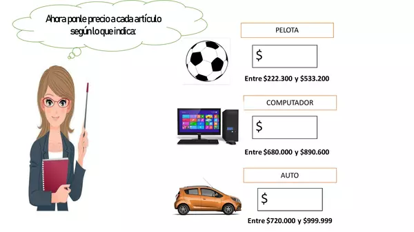 Comparar y ordenar números