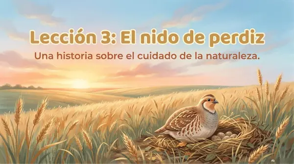 Lección 3 "El nido de la perdiz" Parte 3 Lectura Expresiva Método Matte