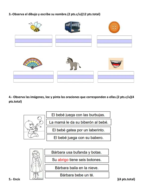 GUIA LETRA B Y H 