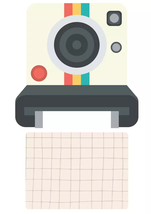 Cámara Polaroid para evaluar contenidos