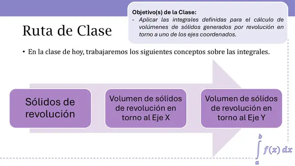 U4 Clase 06: Volumen de Solidos por Revolución