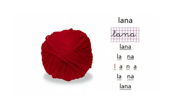 TERCER DÍA LECCIÓN LANA 