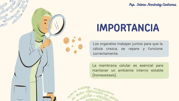 Organelos y Membrana