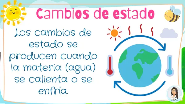 Cambios en los estados del agua