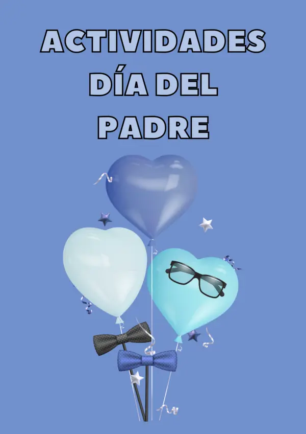 Actividades día del padre: presentación y carta