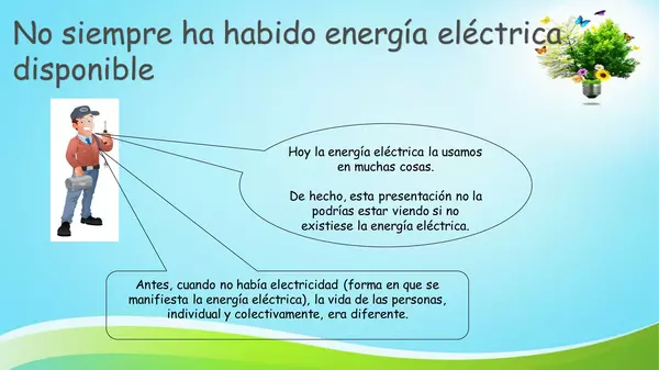 Importancia de la energía eléctrica