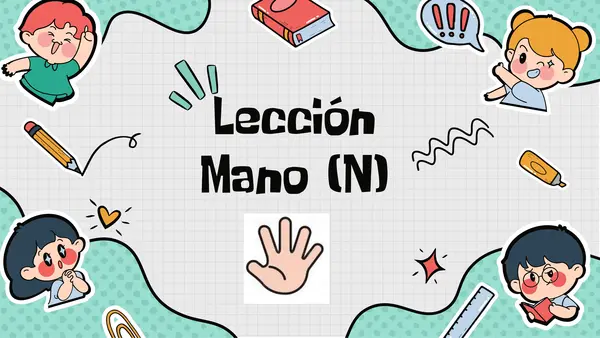 lección mano