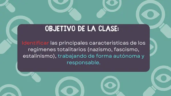 Unidad 1. Segundos Medios. Totalitarismos.