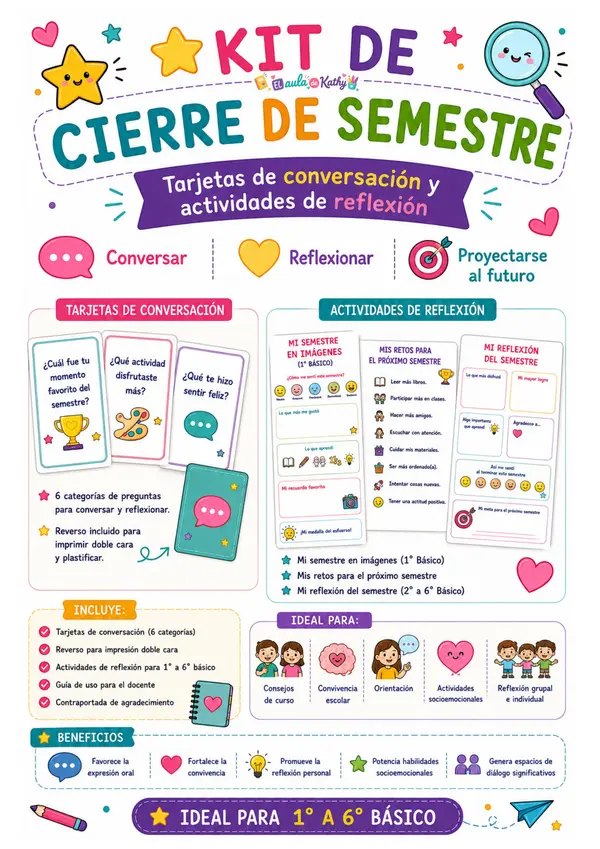 🌟 Kit de Cierre de Semestre