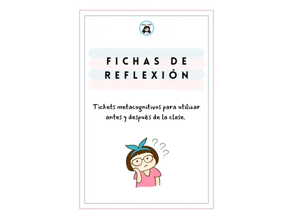 FICHAS DE REFLEXIÓN - METACOGNICIÓN