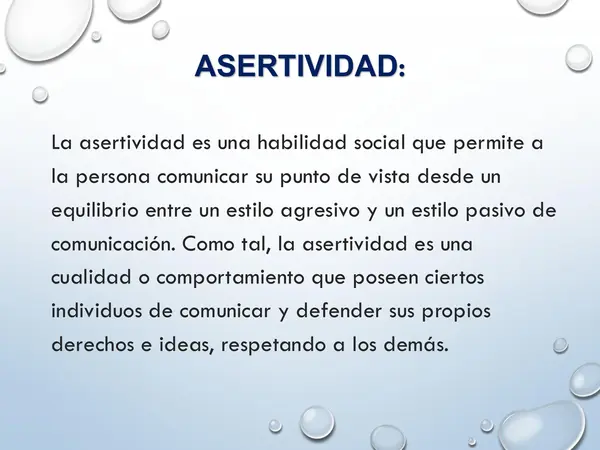 COMUNICACIÓN ASERTIVA 