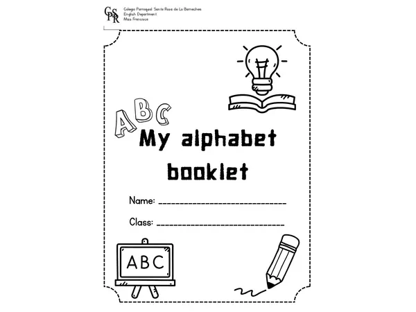 Alphabet booklet