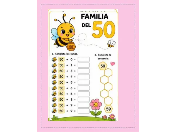 FAMILIA DE NÚMEROS - 1°B