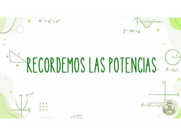 Potencias, Logaritmos y propiedades