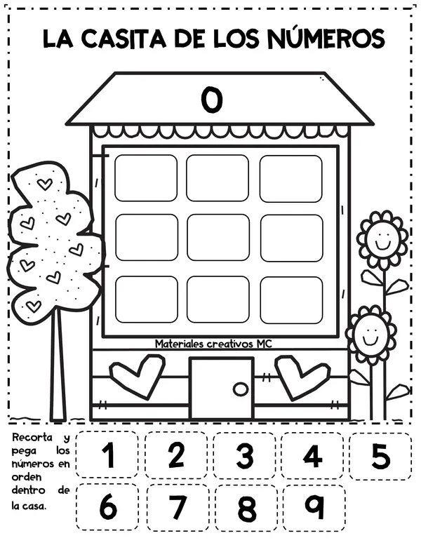 LA CASITA DE LOS NÚMEROS 